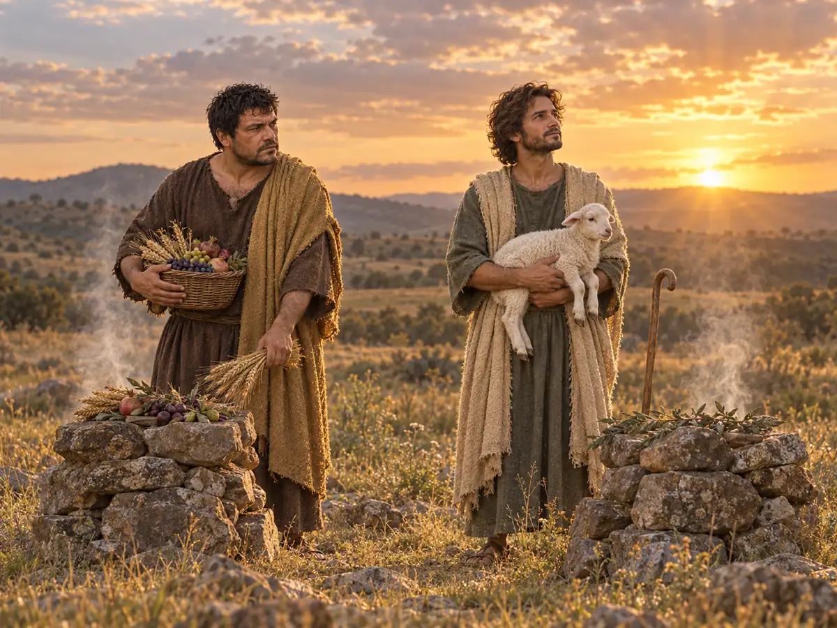 Cain and Abel: an artistic recreation