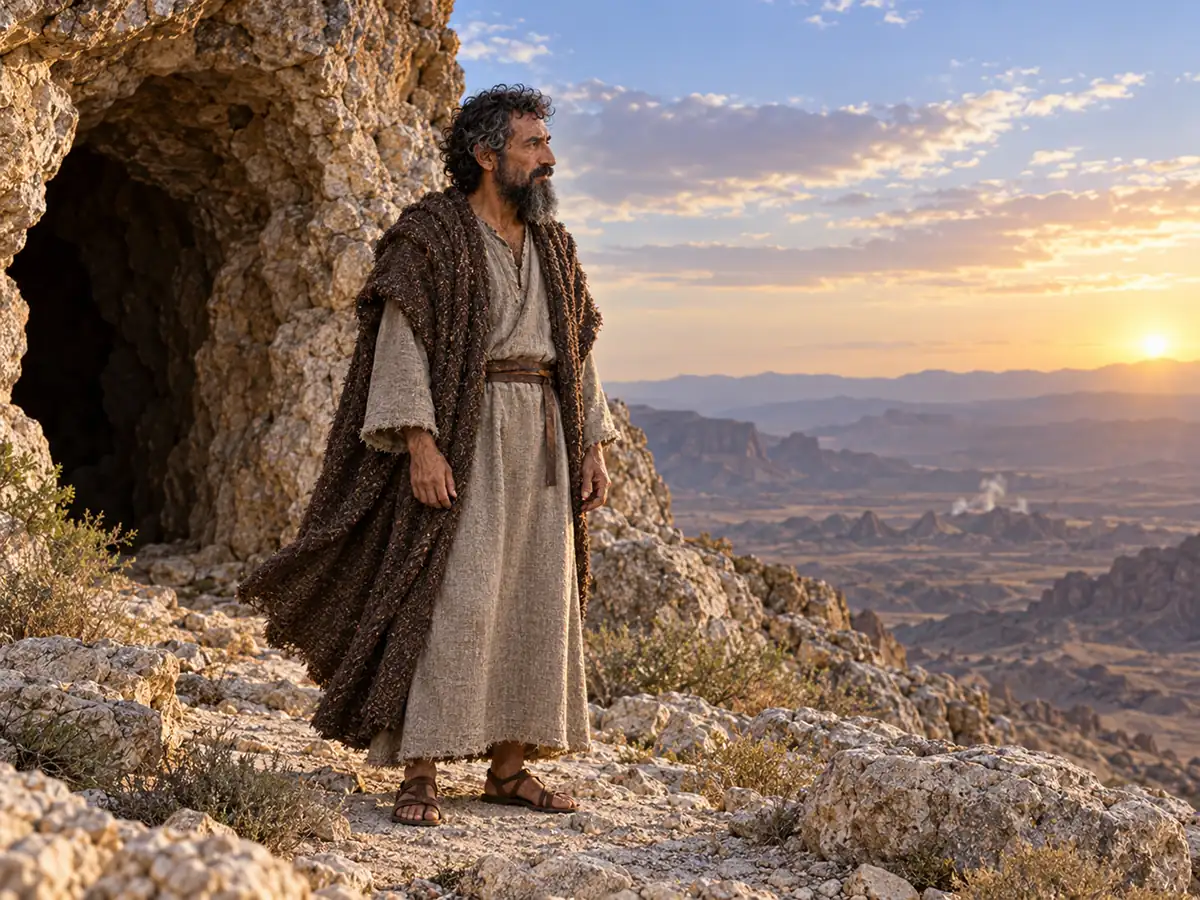 God in the gentle breeze: an artistic recreation