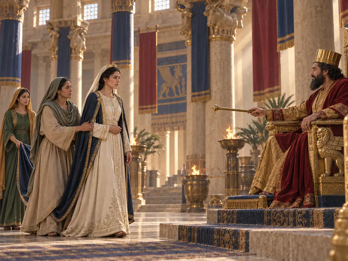 Queen Esther: an artistic recreation