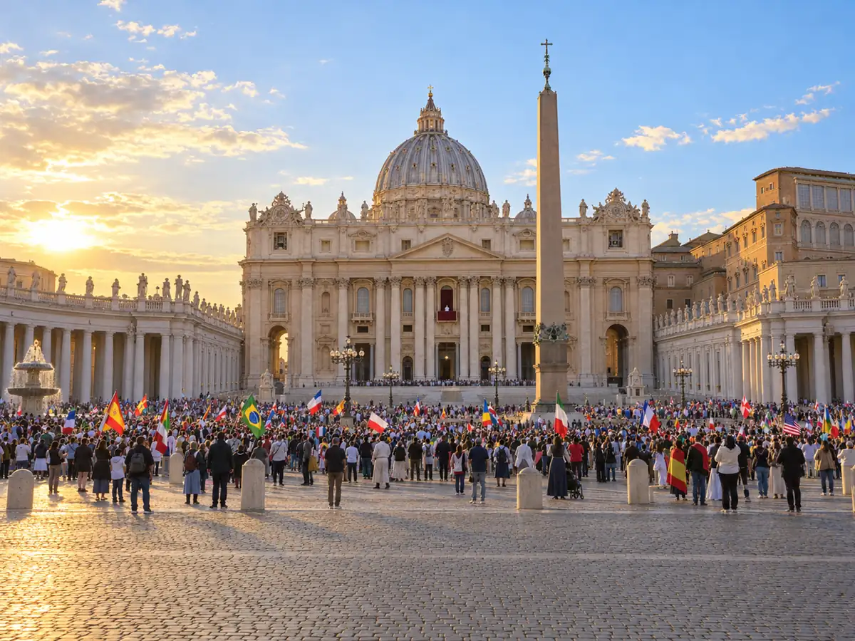 Pope Leo XIV: an artistic recreation