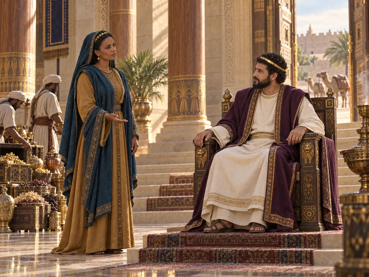 The queen of Sheba: an artistic recreation