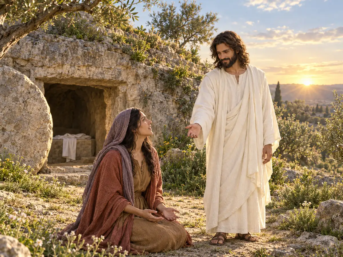 The Resurrection, an artistic recreation