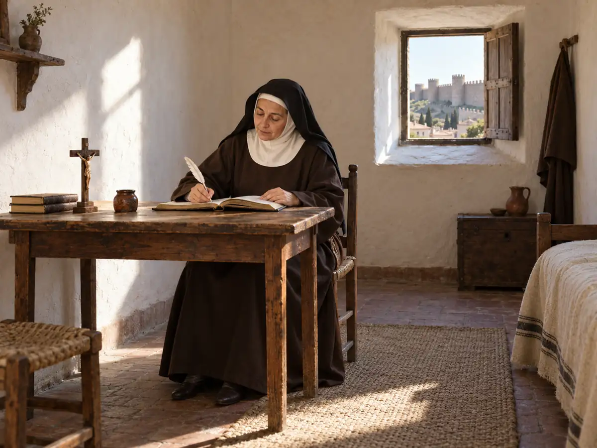 Saint Teresa of Jesus: an artistic recreation