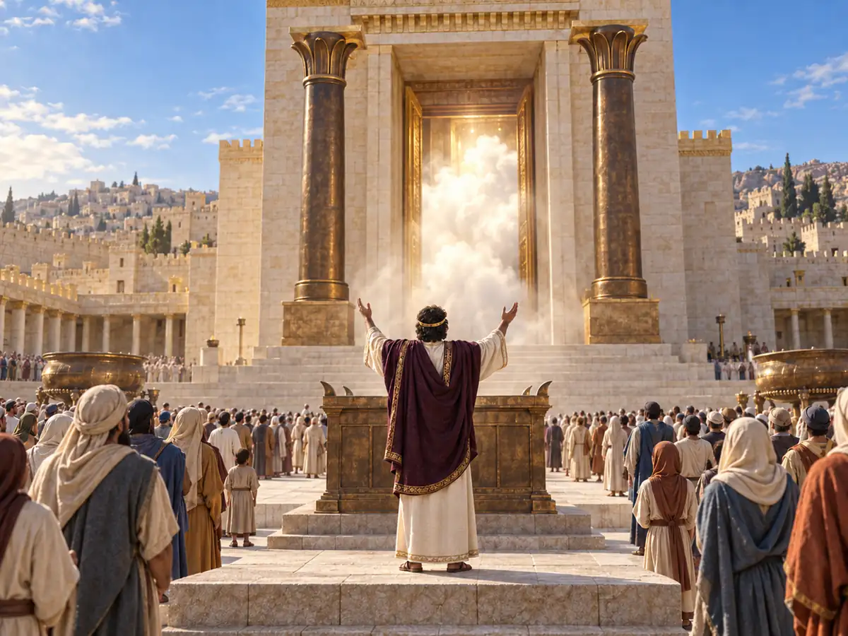 The Temple in Jerusalem: an artistic recreation